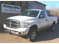Bright White 2007 Dodge Ram 2500 SLT Regular Cab 4x4