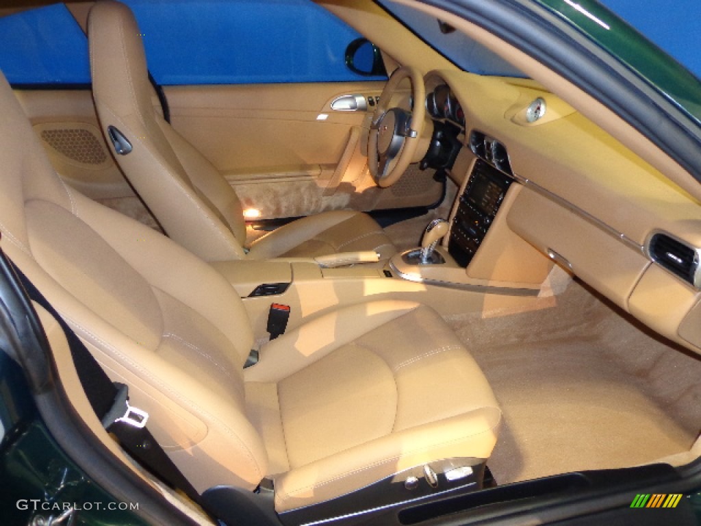 Sand Beige Interior 2009 Porsche 911 Carrera S Coupe Photo #79556122