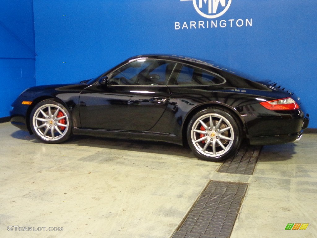 2008 911 Carrera S Coupe - Black / Black photo #5