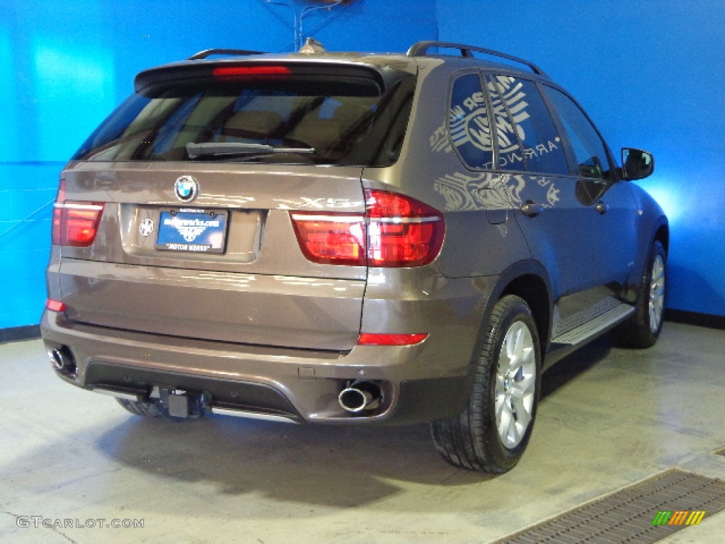 2013 X5 xDrive 35i Premium - Sparkling Bronze Metallic / Cinnamon Brown photo #7