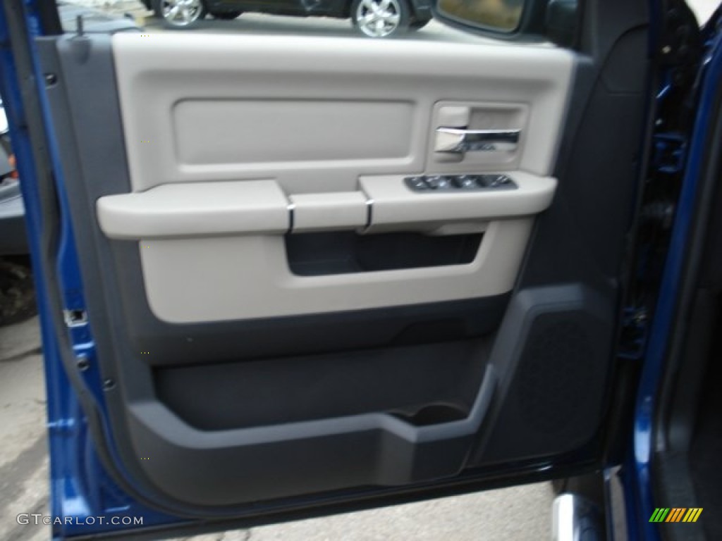 2010 Ram 1500 Big Horn Quad Cab 4x4 - Deep Water Blue Pearl / Dark Slate/Medium Graystone photo #15