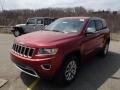 2014 Deep Cherry Red Crystal Pearl Jeep Grand Cherokee Limited 4x4  photo #2