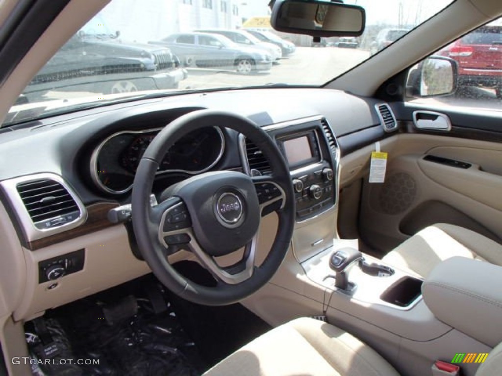 2014 Grand Cherokee Laredo 4x4 - Cashmere Pearl / New Zealand Black/Light Frost photo #10