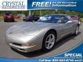 1999 Light Pewter Metallic Chevrolet Corvette Coupe  photo #1