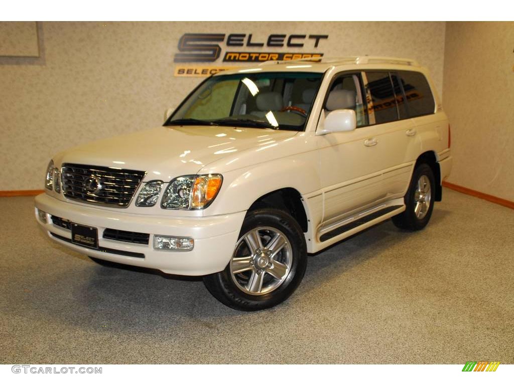 2006 LX 470 - Sand Dollar Pearl / Ivory photo #1