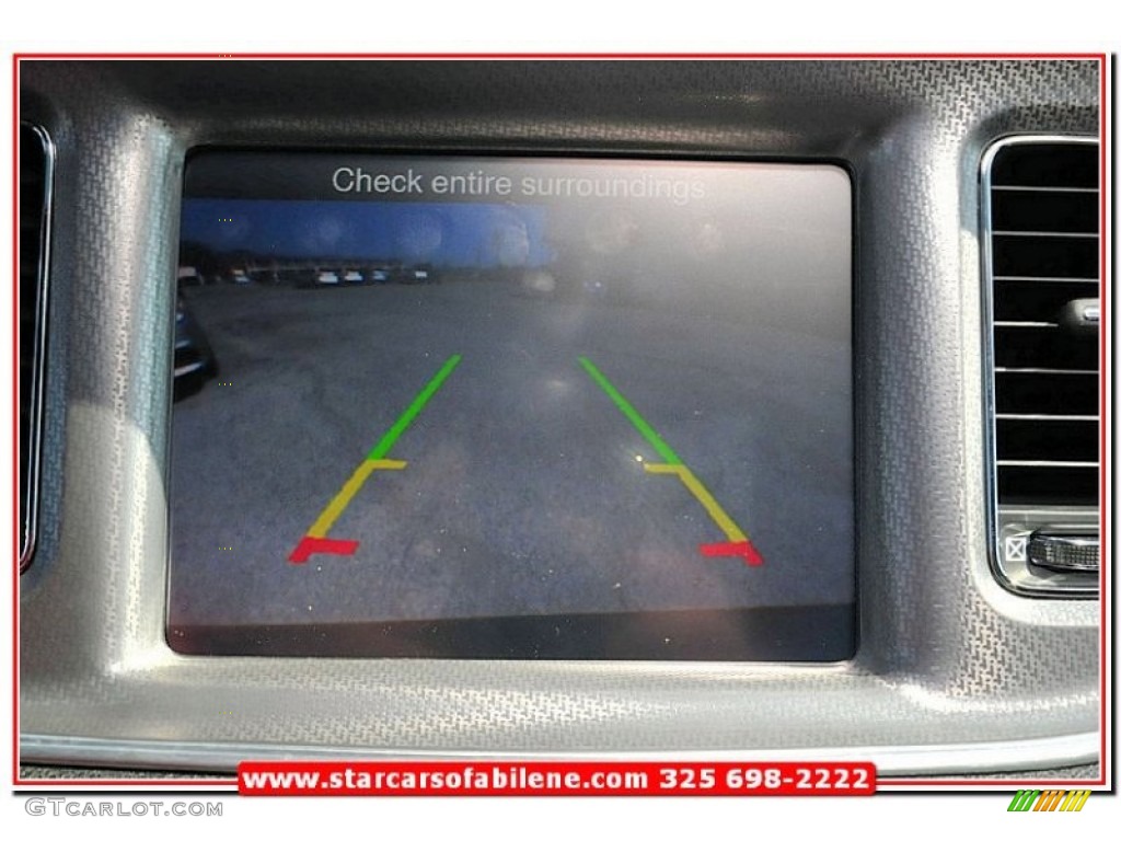 2013 Charger R/T Max - Phantom Black Tri-Coat Pearl / Black photo #35