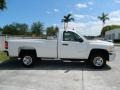 Summit White 2007 Chevrolet Silverado 2500HD Work Truck Regular Cab Exterior