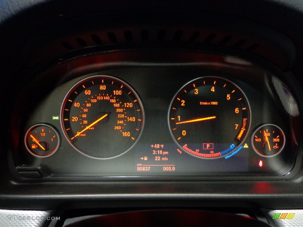 2013 BMW 5 Series 550i xDrive Sedan Gauges Photo #79559848