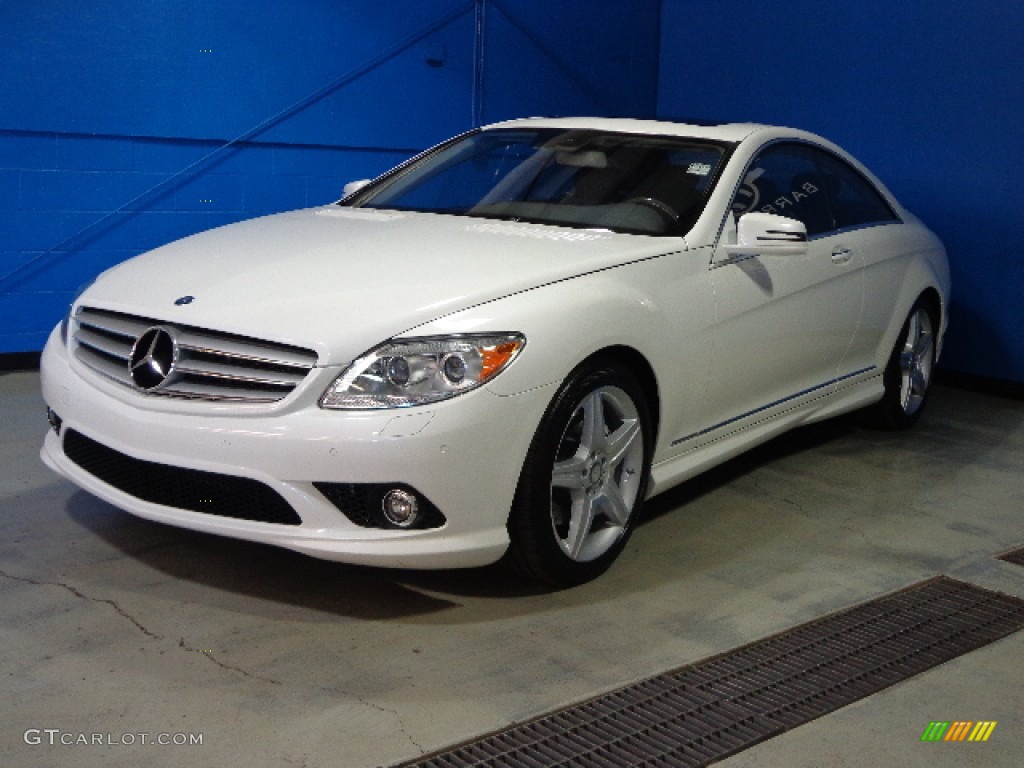 2010 CL 550 4Matic - Diamond White Metallic / Black photo #3