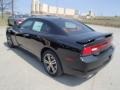 2013 Pitch Black Dodge Charger SXT Plus AWD  photo #8