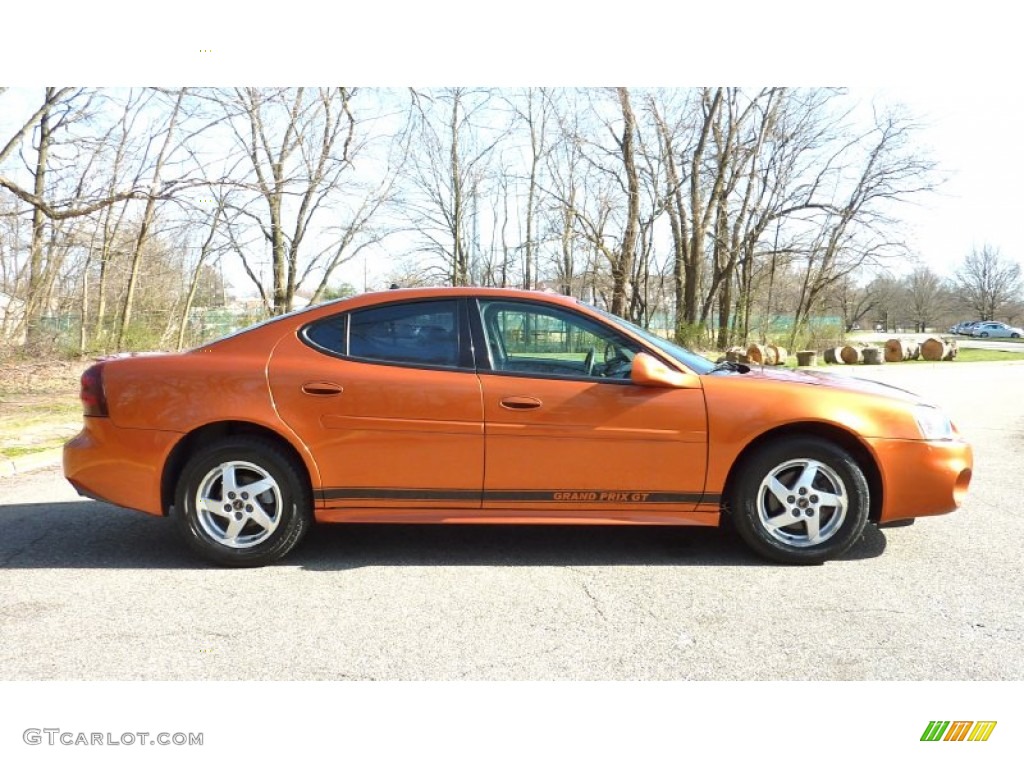 Fusion Orange Metallic 2004 Pontiac Grand Prix GT Sedan Exterior Photo #79561276
