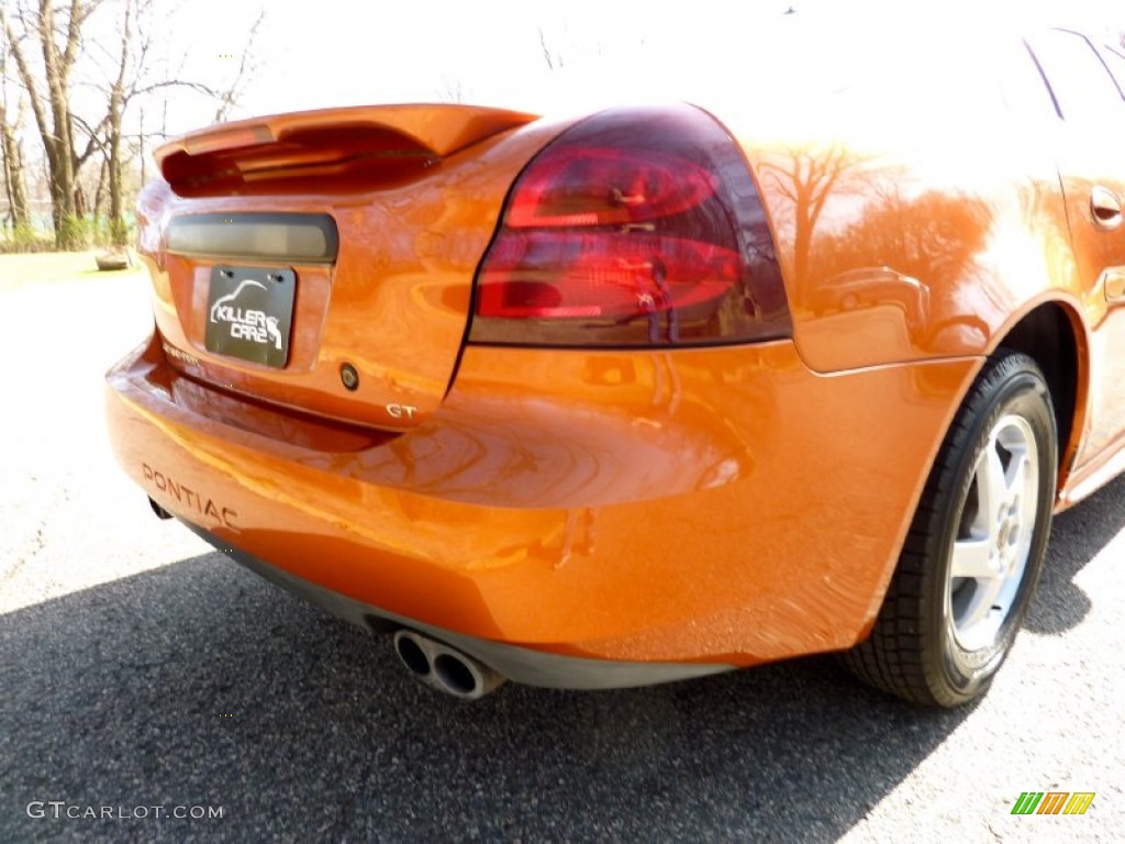2004 Grand Prix GT Sedan - Fusion Orange Metallic / Dark Pewter photo #30