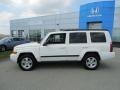 2008 Stone White Jeep Commander Sport 4x4  photo #2