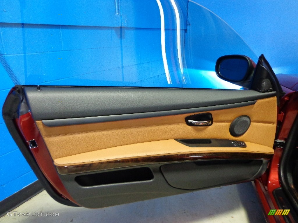 2012 3 Series 328i xDrive Coupe - Vermilion Red Metallic / Saddle Brown photo #25