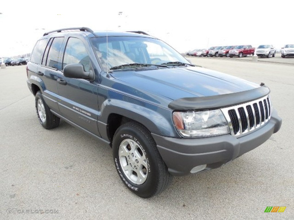 2002 Grand Cherokee Sport 4x4 - Steel Blue Pearlcoat / Dark Slate Gray photo #5