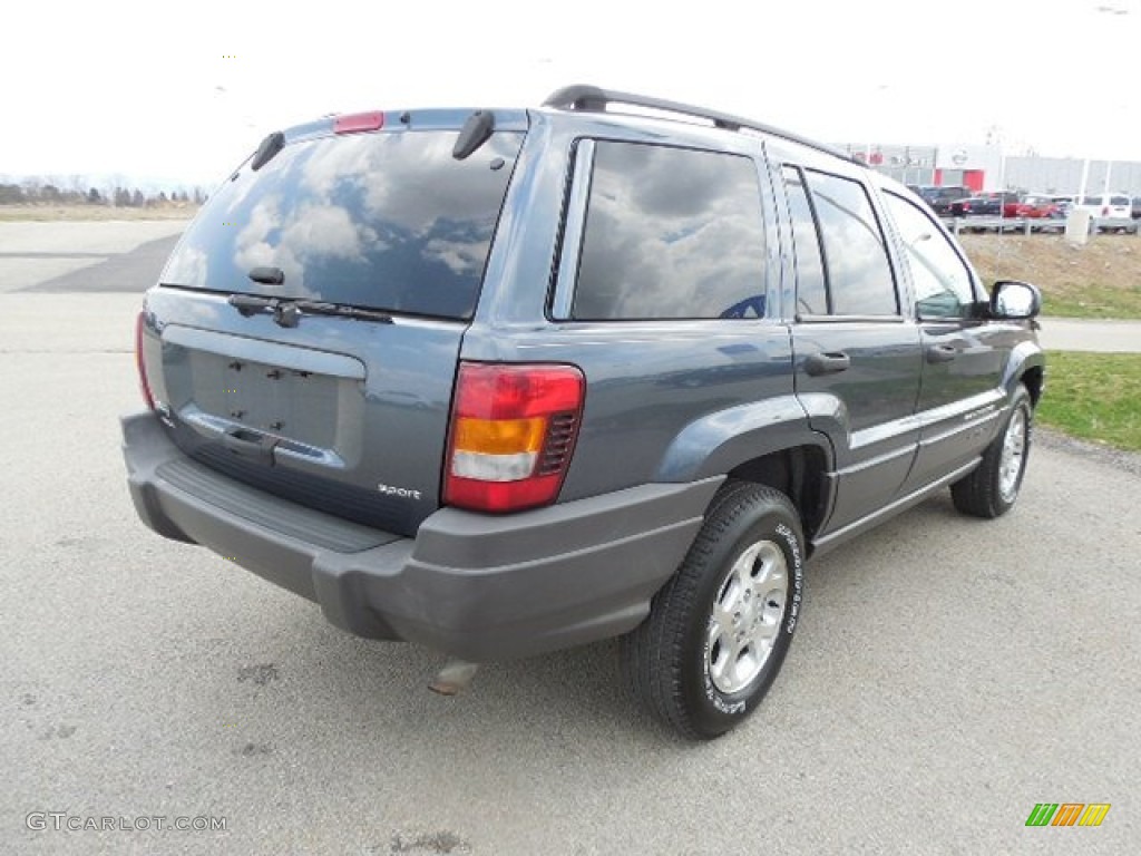 2002 Grand Cherokee Sport 4x4 - Steel Blue Pearlcoat / Dark Slate Gray photo #16