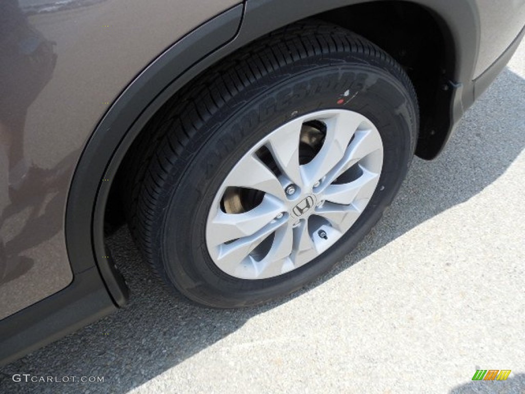 2013 CR-V EX AWD - Urban Titanium Metallic / Black photo #15
