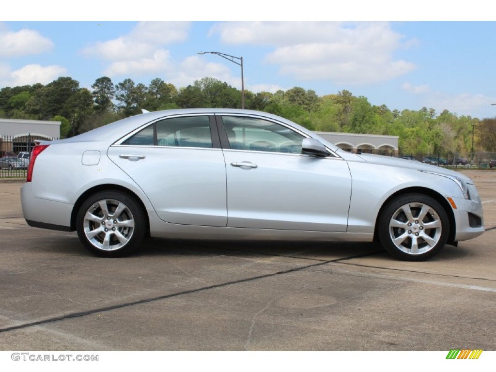 Radiant Silver Metallic 2013 Cadillac ATS 2.0L Turbo Exterior Photo #79563118