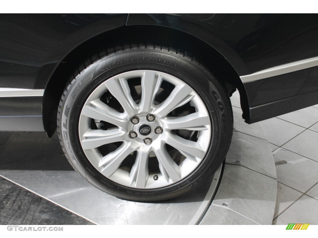 2013 Range Rover Supercharged LR V8 - Santorini Black Metallic / Ebony/Ivory photo #33