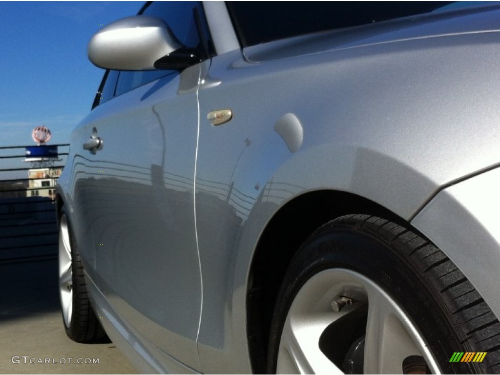 2009 1 Series 135i Coupe - Titanium Silver Metallic / Black photo #16