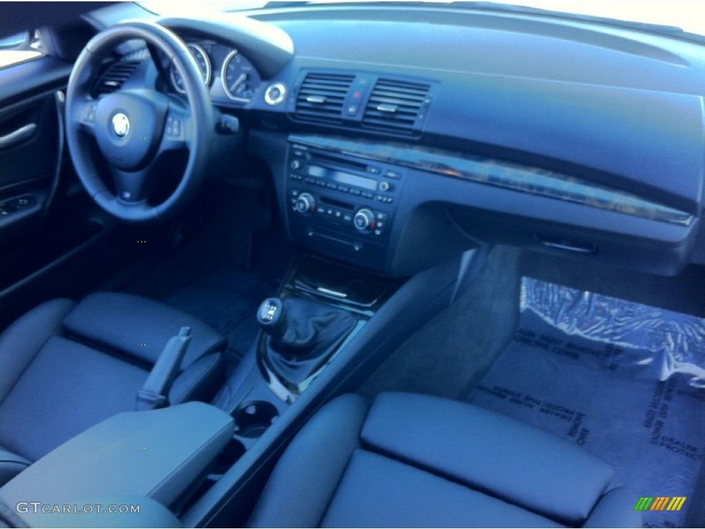 2009 1 Series 135i Coupe - Titanium Silver Metallic / Black photo #19