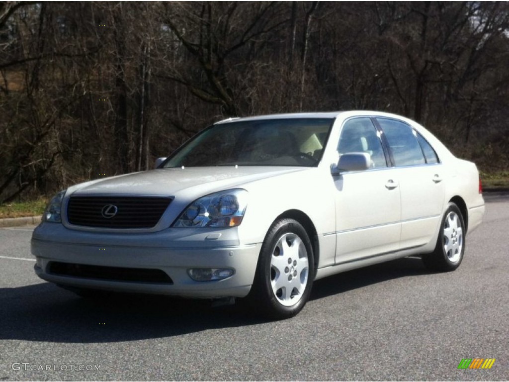 2003 LS 430 Sedan - Parchment Crystal / Ivory photo #1