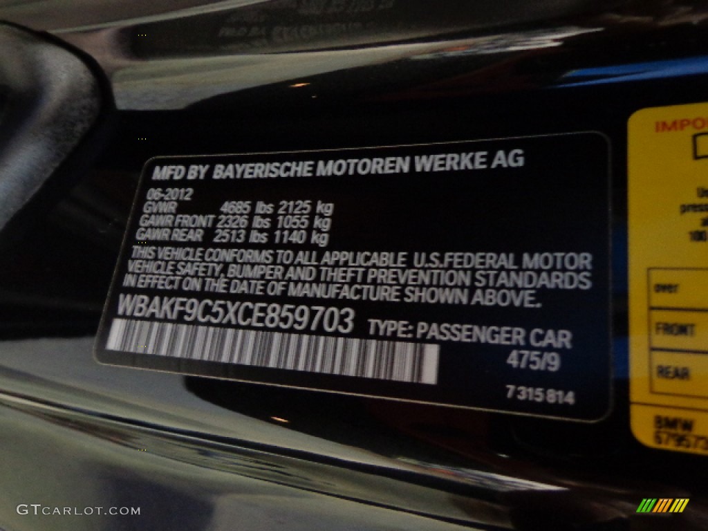 2012 3 Series 335i xDrive Coupe - Black Sapphire Metallic / Coral Red/Black photo #19