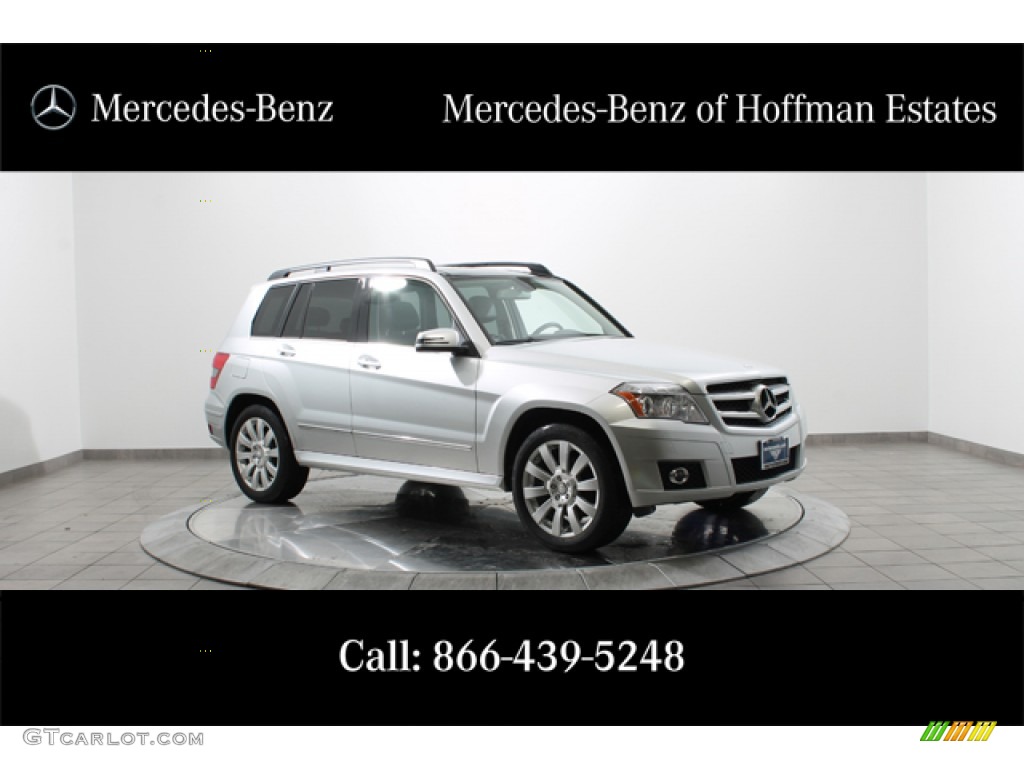 2012 GLK 350 4Matic - Iridium Silver Metallic / Black photo #1