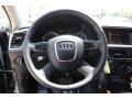 Black 2012 Audi Q5 2.0 TFSI quattro Steering Wheel