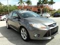 2012 Sterling Grey Metallic Ford Focus SEL Sedan  photo #1