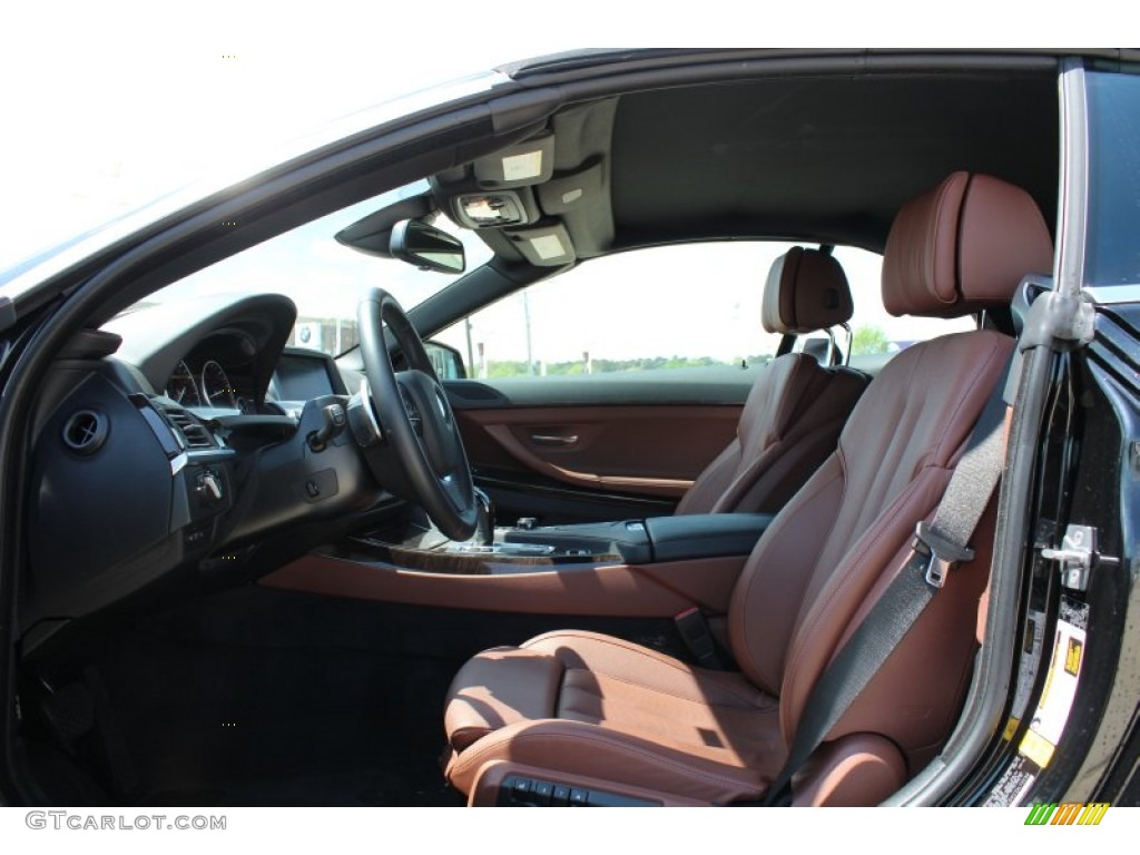 2012 6 Series 650i Convertible - Black Sapphire Metallic / Cinnamon Brown Nappa Leather photo #19