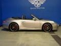 2011 Platinum Silver Metallic Porsche 911 Carrera GTS Cabriolet  photo #10