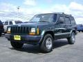 2001 Forest Green Pearlcoat Jeep Cherokee Sport 4x4  photo #9
