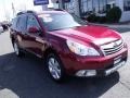 Ruby Red Pearl 2012 Subaru Outback 2.5i Limited