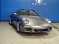 Meteor Grey Metallic 2010 Porsche 911 Carrera 4S Cabriolet