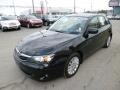 Obsidian Black Pearl - Impreza 2.5i Premium Wagon Photo No. 3