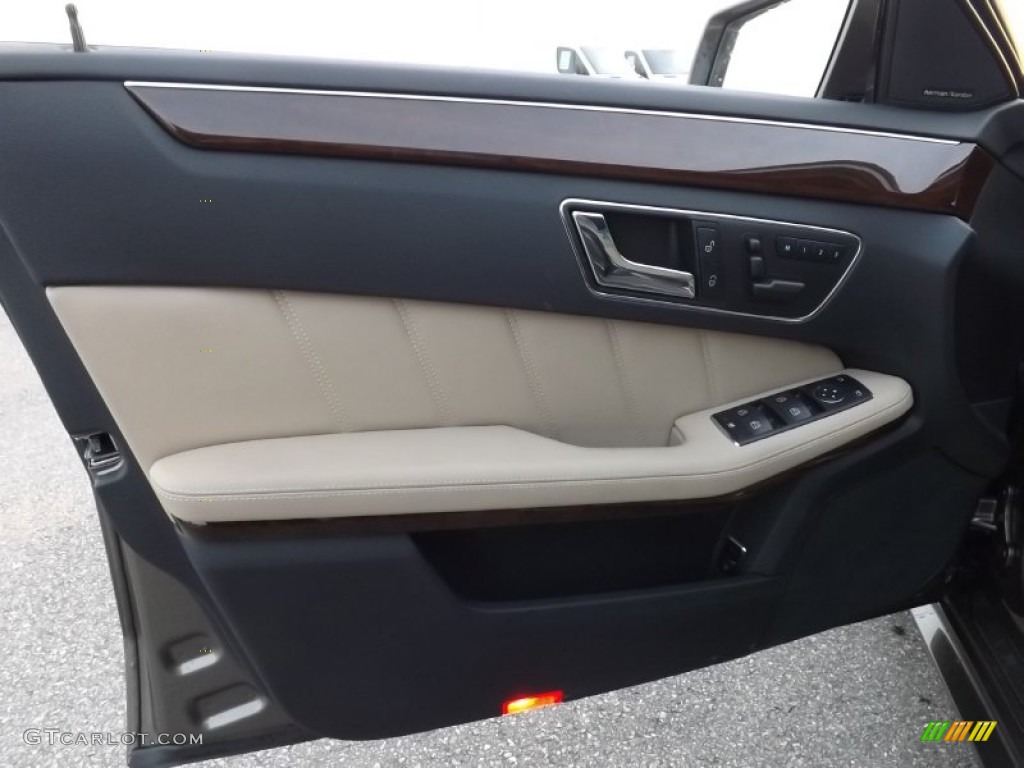 2011 E 350 4Matic Sedan - Indium Grey Metallic / Almond/Black photo #11