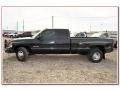 1997 Black Dodge Ram 3500 Laramie Extended Cab 4x4 Dually  photo #3