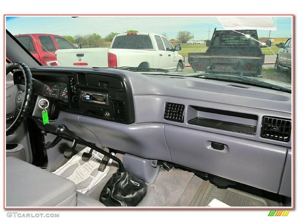 1997 Ram 3500 Laramie Extended Cab 4x4 Dually - Black / Gray photo #24