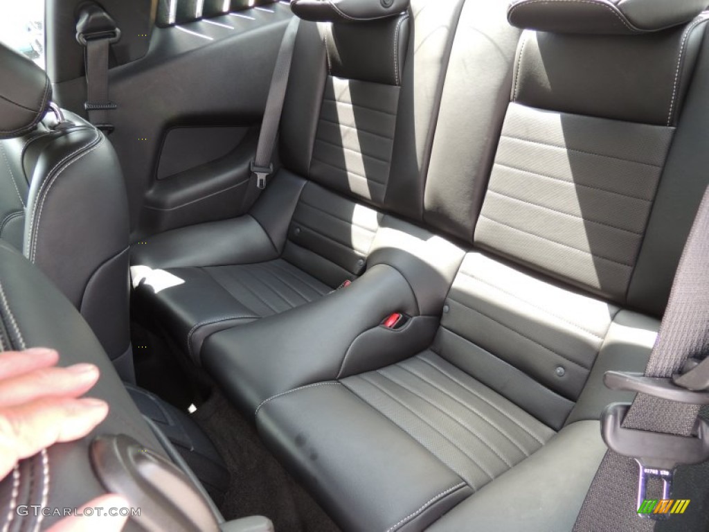 2013 Ford Mustang GT Premium Coupe Rear Seat Photo #79568317