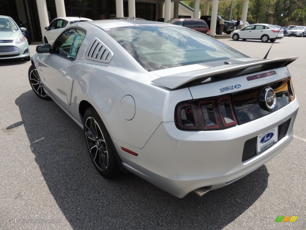 2013 Mustang GT Premium Coupe - Ingot Silver Metallic / Charcoal Black photo #11