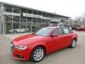 Brilliant Red 2013 Audi A4 2.0T quattro Sedan