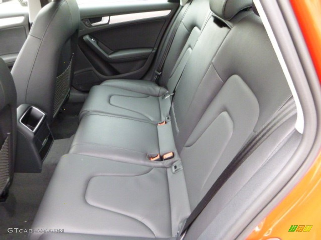 Black Interior 2013 Audi A4 2.0T quattro Sedan Photo #79570215