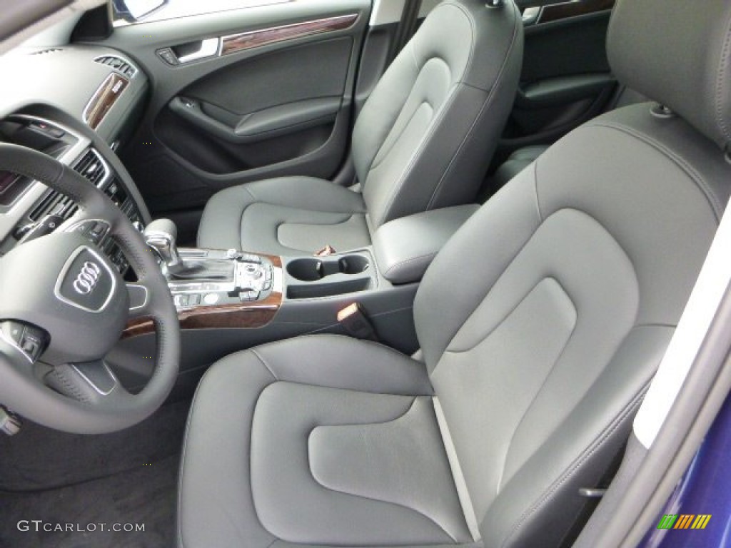 Black Interior 2013 Audi A4 2.0T quattro Sedan Photo #79570762