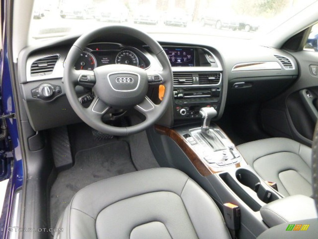 Black Interior 2013 Audi A4 2.0T quattro Sedan Photo #79570807