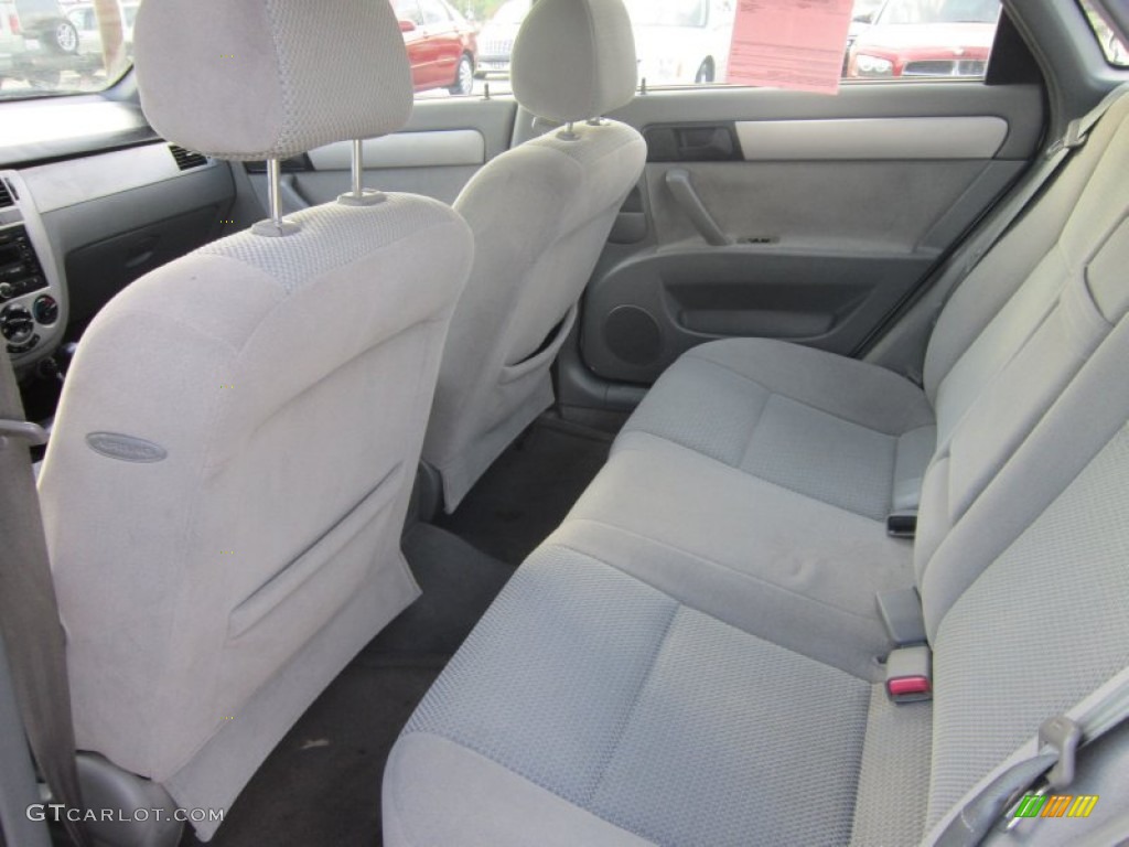2007 Suzuki Forenza Sedan Rear Seat Photo #79572385