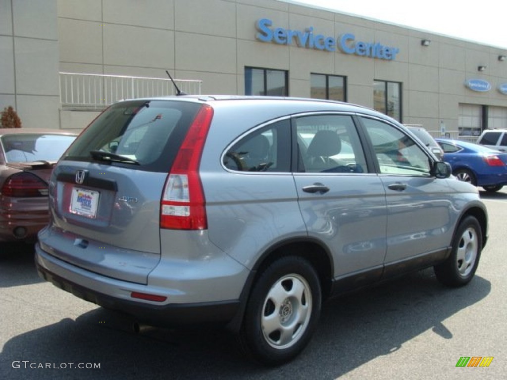 2011 CR-V LX 4WD - Glacier Blue Metallic / Gray photo #4