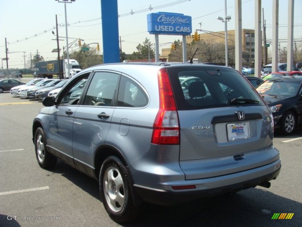 2011 CR-V LX 4WD - Glacier Blue Metallic / Gray photo #6