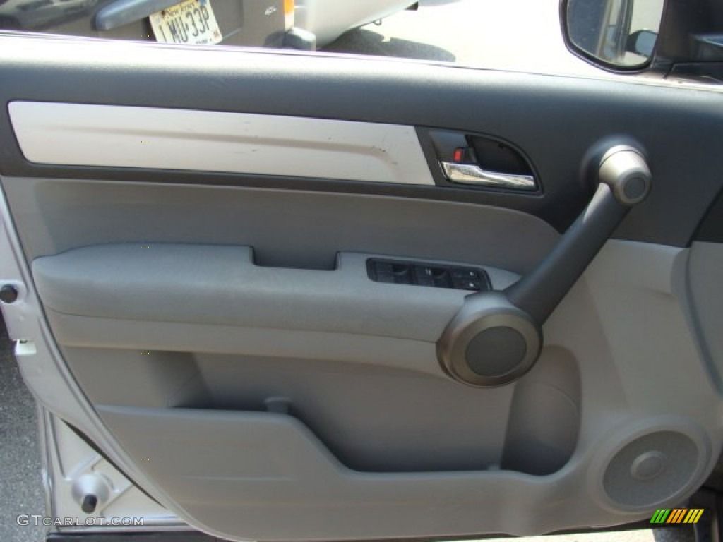 2011 CR-V LX 4WD - Glacier Blue Metallic / Gray photo #7