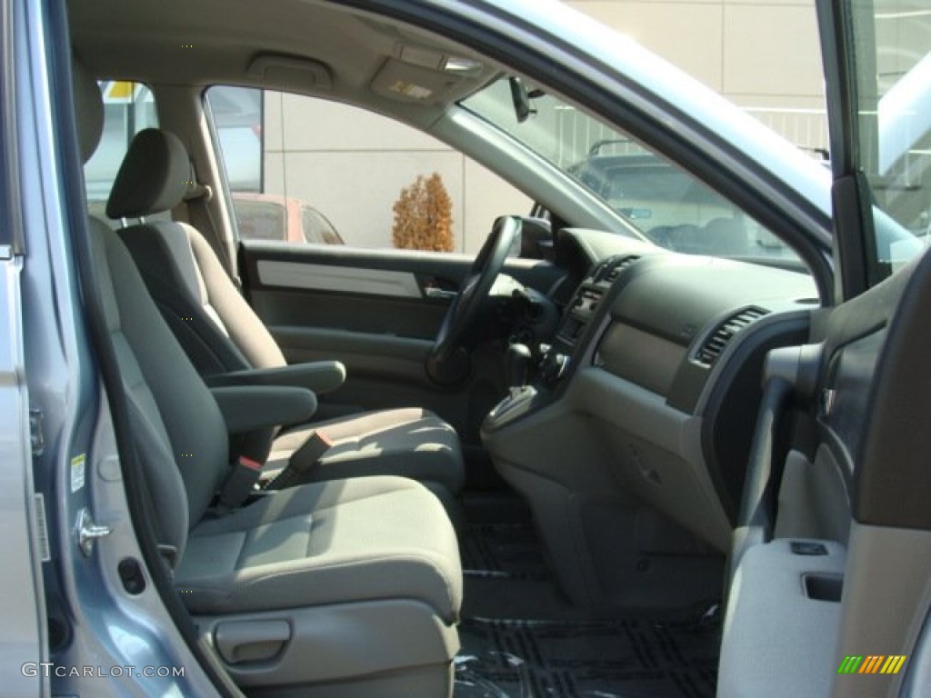 2011 CR-V LX 4WD - Glacier Blue Metallic / Gray photo #9